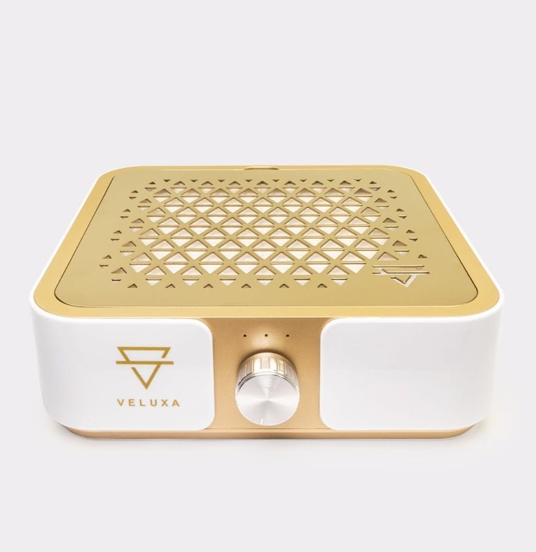 Pochłaniacz pyłu manicure nablatowy V1 ONE FLOW 60W Złoty